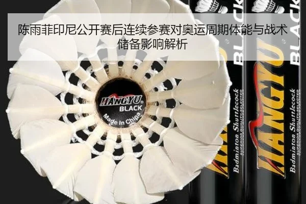 陈雨菲印尼公开赛后连续参赛对奥运周期体能与战术储备影响解析